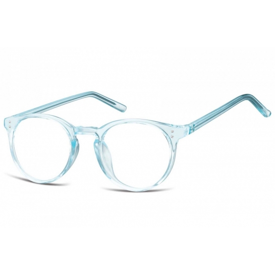 Okulary oprawki korekcyjne Lenonki zerówki transparentne Sunoptic CP123A